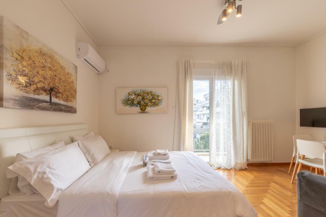 Top Sightseeing 3Rd Floor Studio On A Paved Road! Афіни Екстер'єр фото